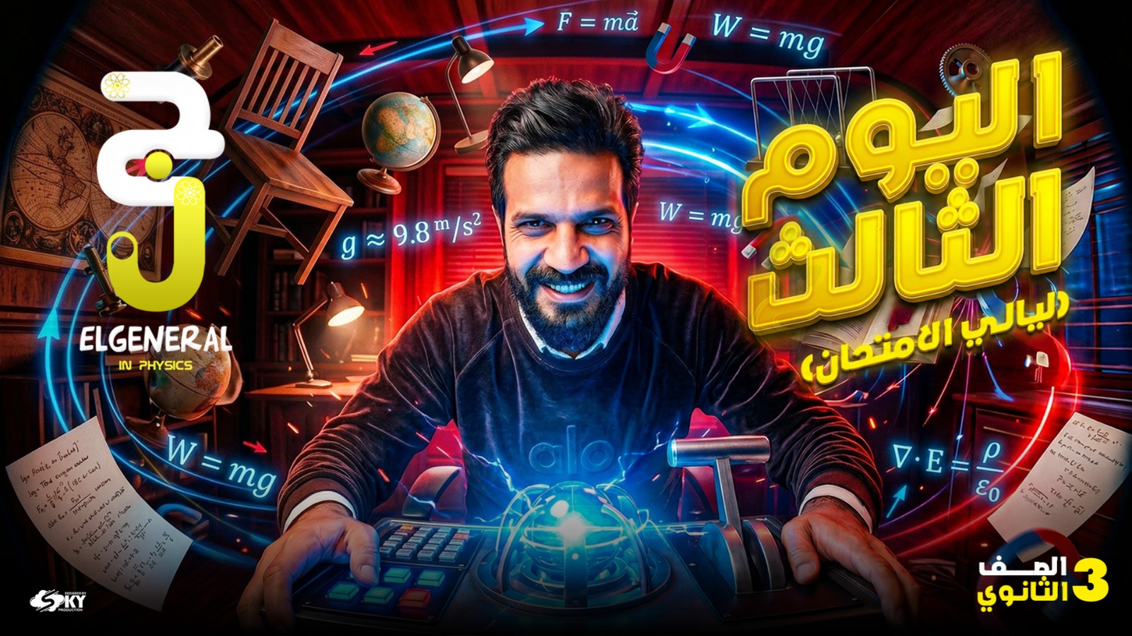 ليالي امتحان ثانوية عامة ( اليوم الثالث )